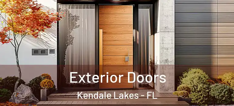  Exterior Doors Kendale Lakes - FL