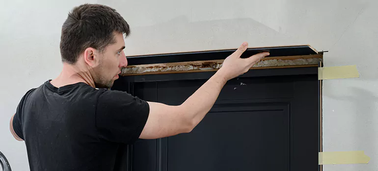 Wood Door Hole Repair in Kendale Lakes, FL