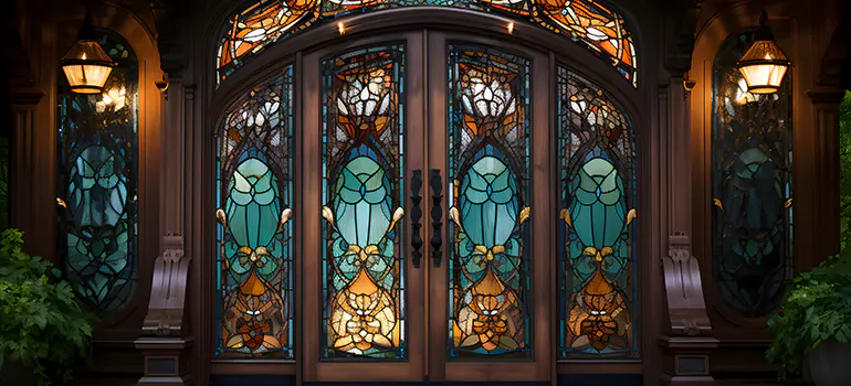 Wrought Iron Storm Door in Kendale Lakes, FL