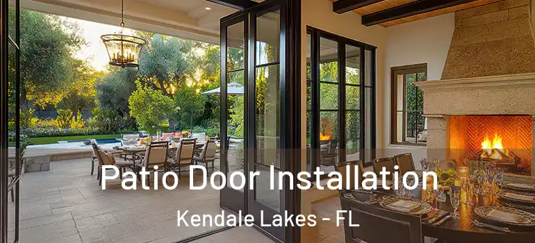  Patio Door Installation Kendale Lakes - FL