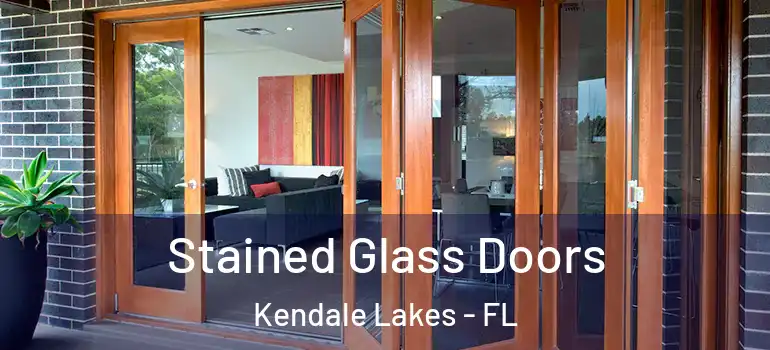  Stained Glass Doors Kendale Lakes - FL