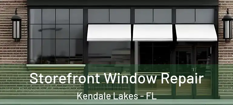  Storefront Window Repair Kendale Lakes - FL