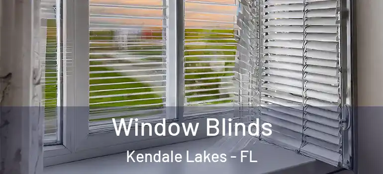  Window Blinds Kendale Lakes - FL