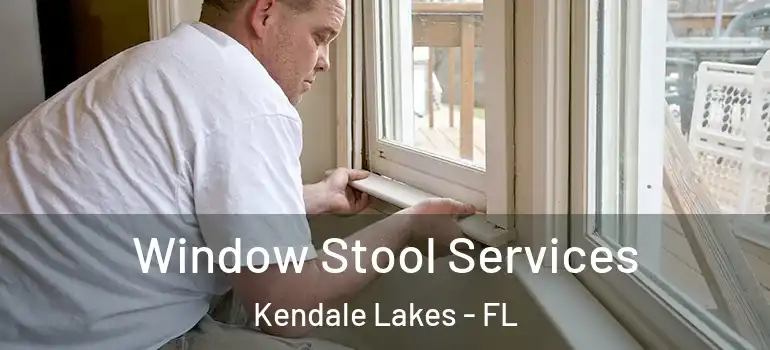  Window Stool Services Kendale Lakes - FL